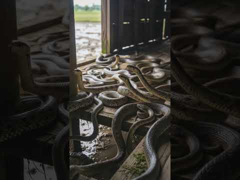 This isn't a shed... it's a nest. 🐍🤯