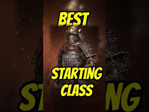 The best #eldenring starting class (Samurai)