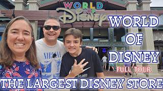 This Is Amazing! World's Biggest Disney Store! World Of Disney, Disney Springs! Full Tour!