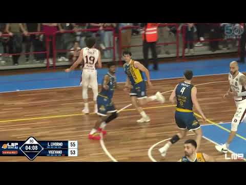 LA LIBERTAS CONQUISTA LA SALVEZZA! | Libertas Livorno - Elachem Vigevano | Gara 5 Playout A2 24/25