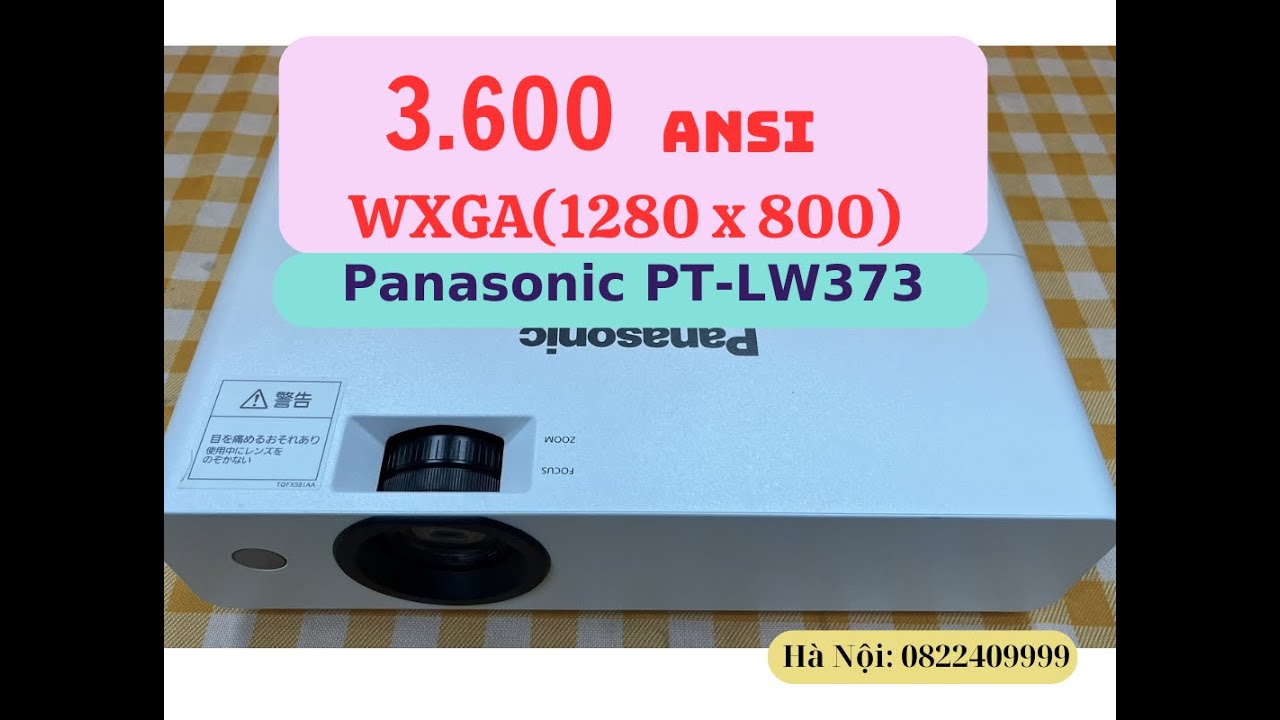 Máy chiếu cũ Panasonic PT-LW373 giá rẻ (DH8140131)