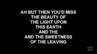 Calling All Angels in the style of Jane Siberry karaoke video