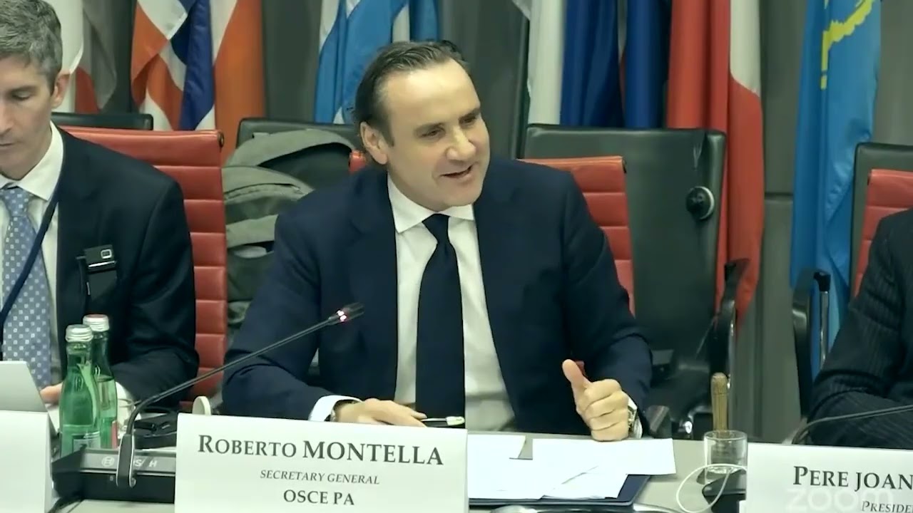 OSCE PA 25th Winter Meeting, Secretary General Roberto Montella Report, 20 February 2026