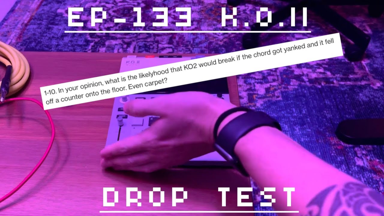 EP-133 K.O. II | Drop Test (CURRENT WORLD RECORD)