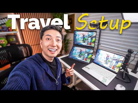 Upgrading My Portable Gaming Setup // UPERFECT Dual Monitor