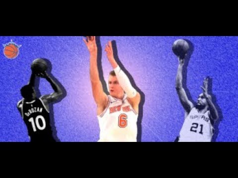 Kristaps Porzingis - Every Made Bank Shot from the 2017-18 Season