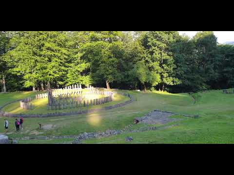 Sarmizegetusa Regia, Romania ll Stock Footage