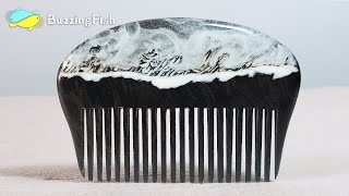 Make a Comb with Resin and Wood/ Resin ART