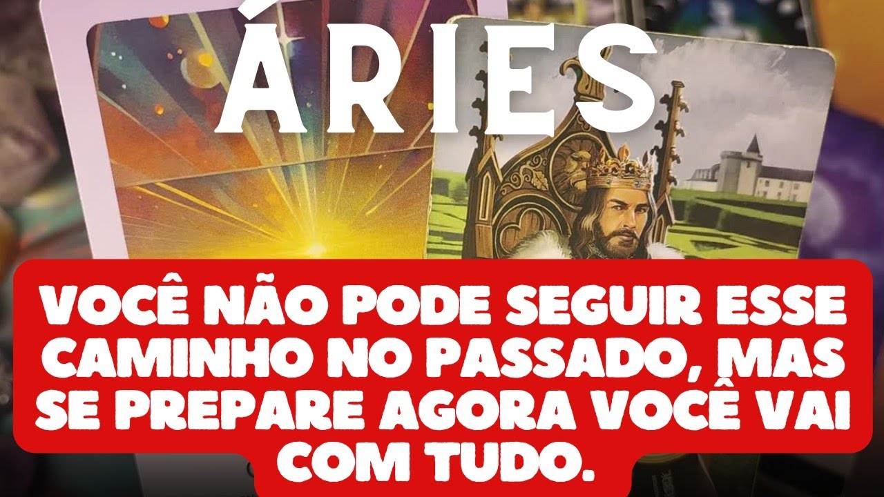ÁRIES 💎♈ VOCÊ NÃO PODE SEGUIR ESSE CAMINHO NO PASSADO 😥😞 MAS SE PREPARE QUE AGORA VOCÊ VAI PODER 🫢🌟👀