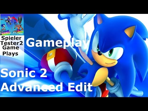 Sonic 2 Advanced Edit - Gameplay - (HD)