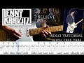Lenny Kravitz Believe Guitar Solo Lesson With Tablatures And Backing Tracks