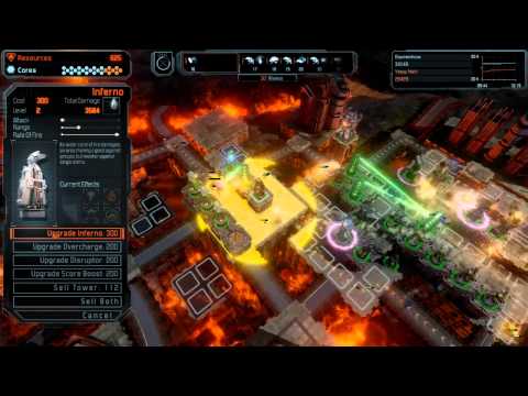 Defense Grid 2 Gold Medal Walkthrough 08 - Boiling Point - Story