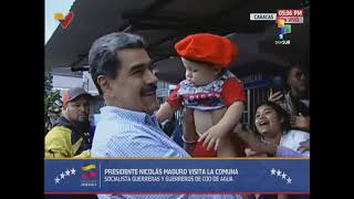 Maduro en la comuna "Guerreras y Guerreros de Ojo de Agua", 19 de noviembre de 2025