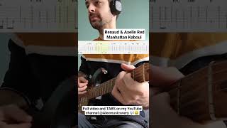 Renaud &amp; Axelle Red - Manhattan Kaboul guitare tuto (play along) dŸ‡«dŸ‡· @AlexMusicOvery