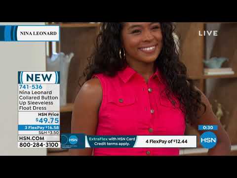 HSN | Nina Leonard Fashions 06.09.2021 - 11 AM
