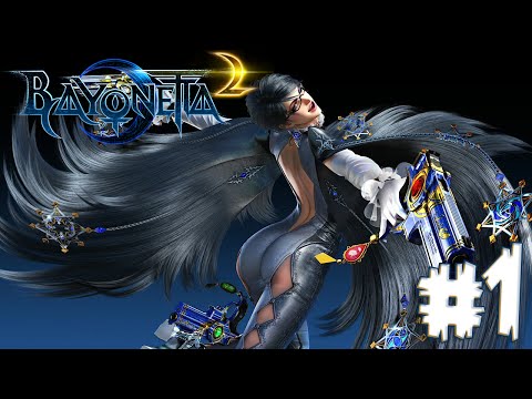 Bayonetta 2[60fps] Playthrough Part 1 - The World of End & Prologue
