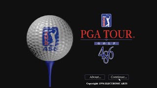 PGA Tour Golf 486 / MS-DOS