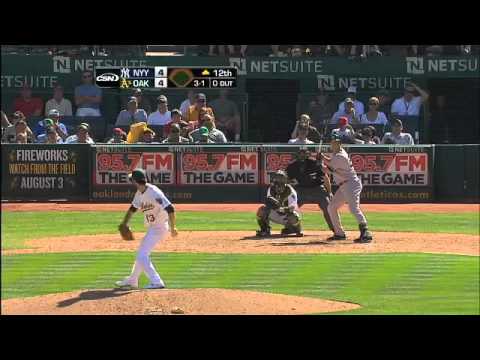 2012/07/22 Recap: NYY 4, OAK 5, F/12