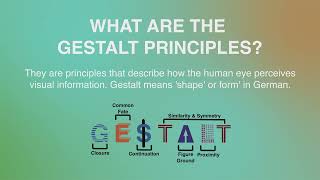 Video 1: Gestalt Principles