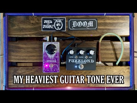 Does it Doom HYPERCOVEN + Fuzzlord Effects DRONE MASTER | Heaviest Guitar Tone | HYPERDRONE