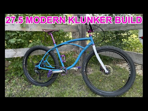 Moderne KLUNKER-Konstruktion! Alle modernen MTB-Teile und 27,5 Zoll auf einem 26-Zoll-Cruiser-Fah...