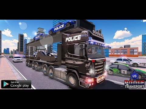 Police Robot Transport Games Video