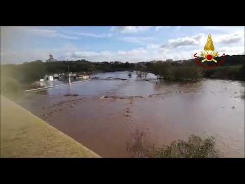 Porto Torres: esonda il Rio Mannu