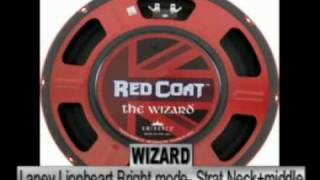 Video thumbnail for Eminence Wizard vs Celestion G12H 70th by jonizefox
