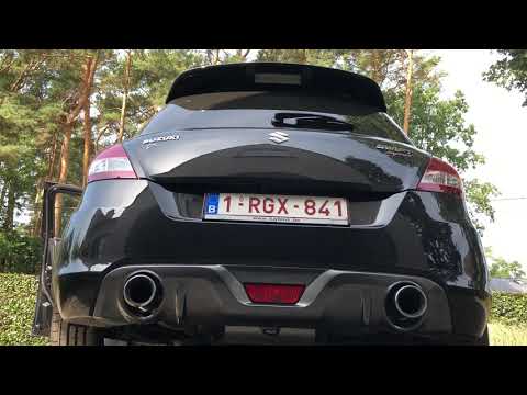 Suzuki Swift Sport Remus cold start with little pops