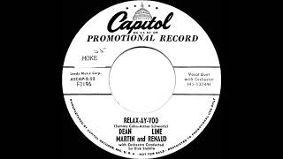 1955 Dean Martin &amp; Line Renaud - Relax-Ay-Voo