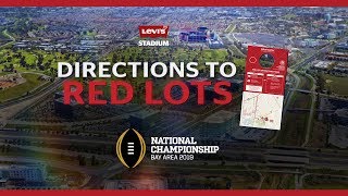 Levi's Stadium Parking - Directions to Red Lots