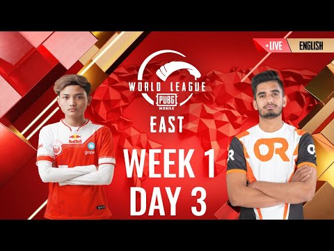 [EN] W1D3 - PMWL EAST - Super Weekend | PUBG MOBILE World League Season Zero (2020)