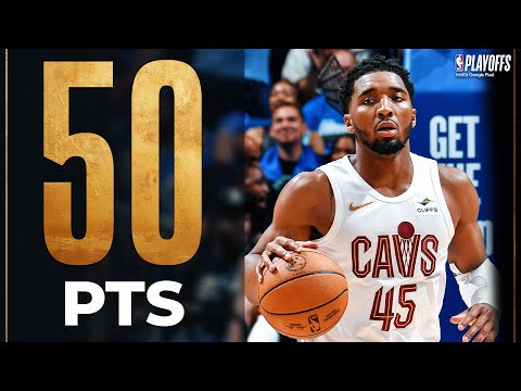 Donovan Mitchell Joins LeBron James In Cavaliers Playoffs Franchise History! May 3, 2024