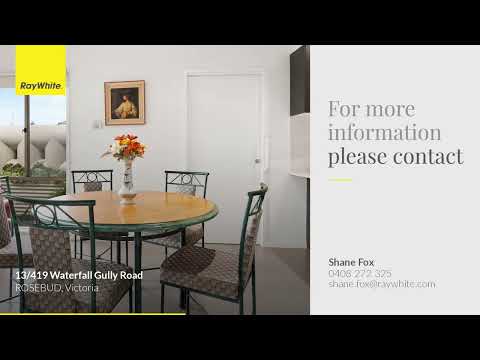 13/419 Waterfall Gully Road, Rosebud, VIC 3939, 2 રૂમ, 1 બાથરૂમ, House