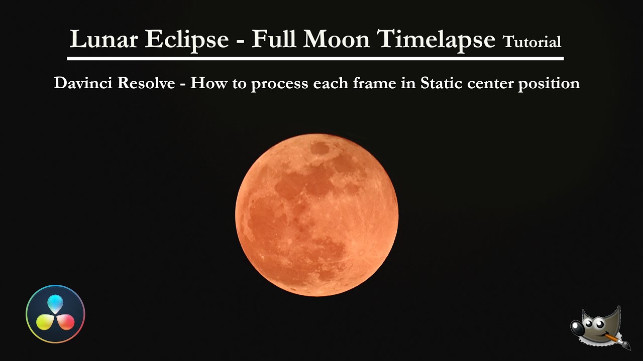 Lunar Eclipse - Time Lapse video - video 4