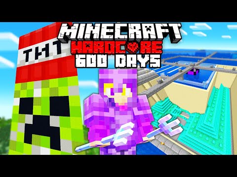 I Survived 600 Days in Hardcore Minecraft... Here's What Happened