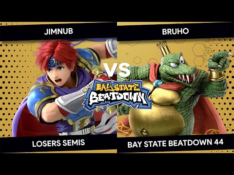 Bay State Beatdown 44 - Jimnub (roy) vs Bruho (King K Rool) - Losers Semis