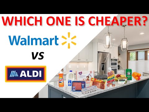 Walmart vs ALDI - Price Comparison - September 2021 - 13 Items Price Matched