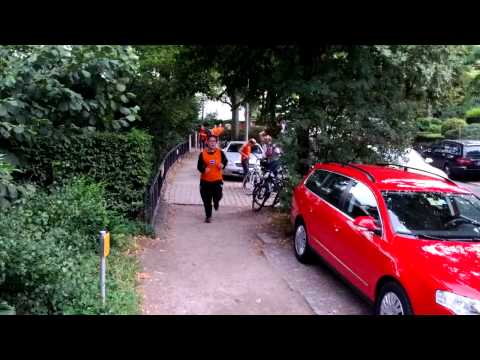 Martin läuft gegen Gewalt