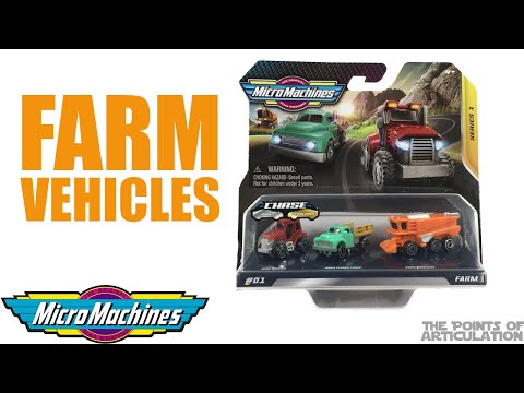 Micro Machines Set #1 Farm Vehicles 2020