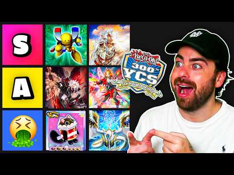 The BEST DECKS of the 300th Yu-Gi-Oh YCS! (Complete Tier List)