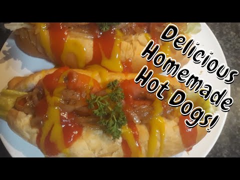 How to make a Hot dog the South African way | Hot dog recipe