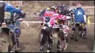 preview picture of video 'endurosprint Bílina PČR 15.- 16. 3 2014'