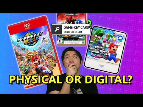 Should you get Physical or Digital Games for the Switch 2?