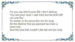 Connie Smith - For Better or for Worse Lyrics