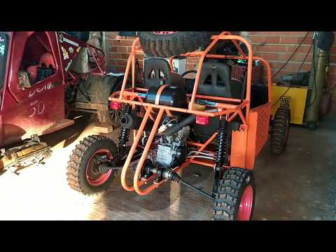 Kart Cross 250 all measurements and construction details