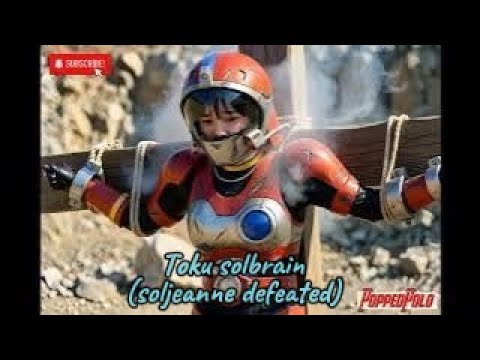 Toku shirei solbrain (soljeanne defeated) Mee Version  @Popped_Polo #solbrain #tokusatsu 