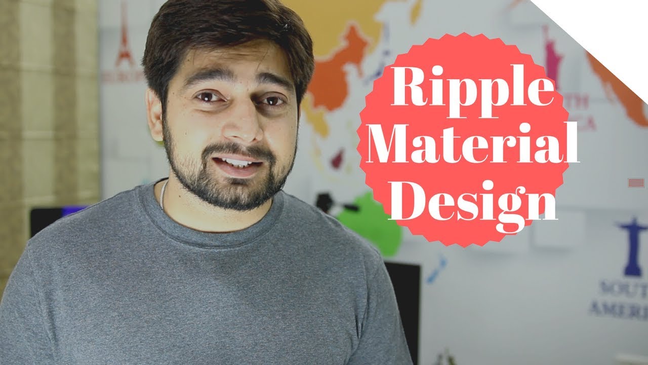Ripple Effect with CSS - Material Design