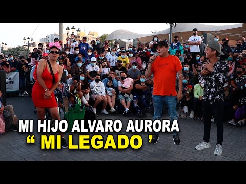 Mi hijo ALVARO AURORA  " MI LEGADO " Cómicos Ambulantes del Perú