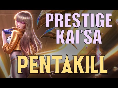 K/DA Kai'Sa Prestige Edition Pentakill - League of Legends S9 Pre